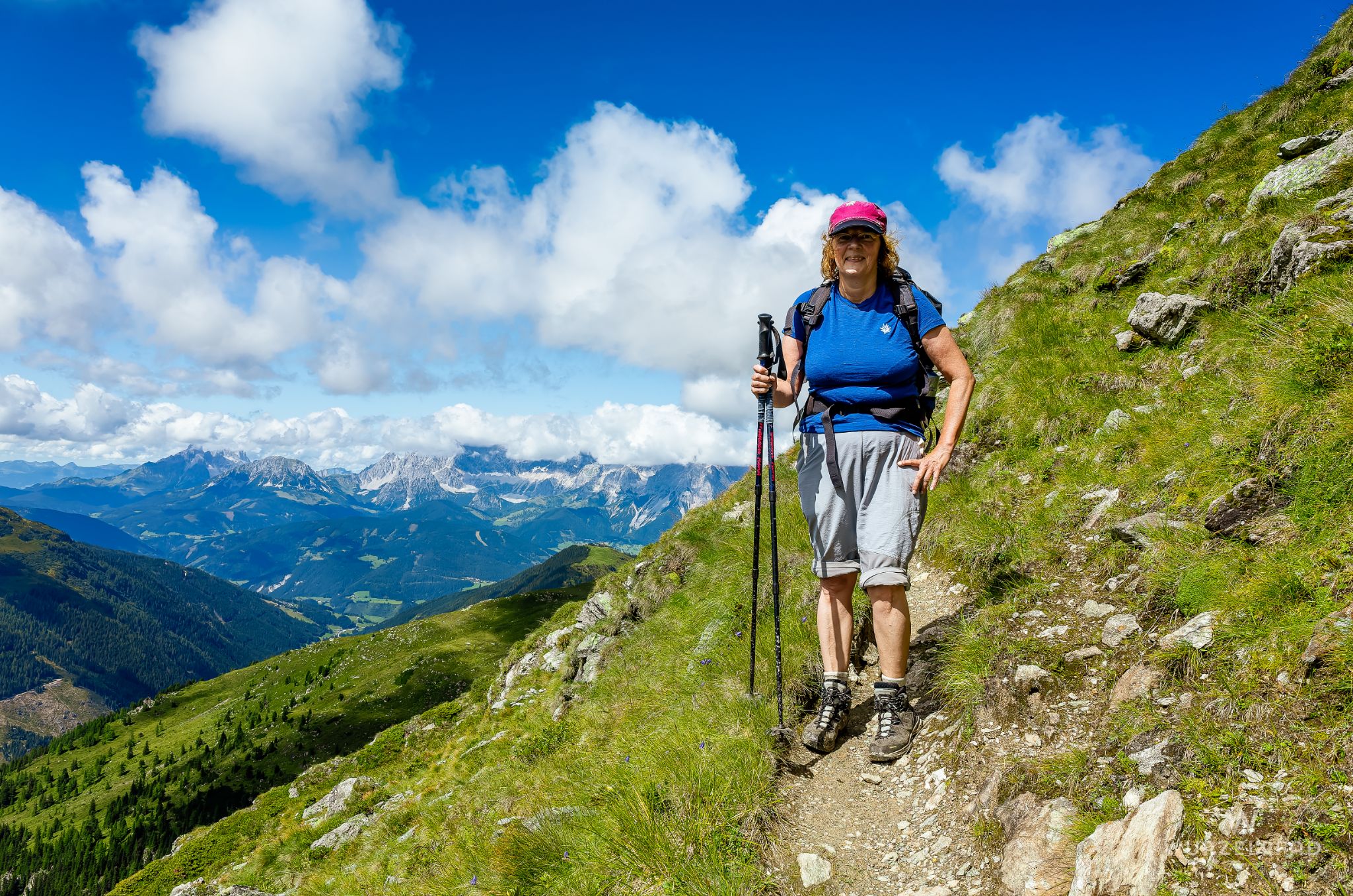 Zu Beginn sind die Wege gemütlich